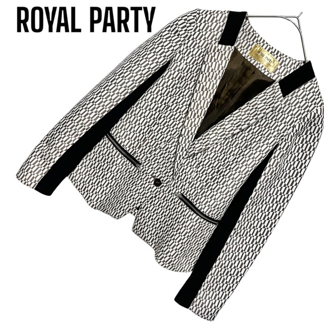 609. ROYAL PARTY チェック柄テーラードジャケット | www.atelierinoxhoreca.ro