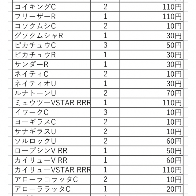 ポケモン(ポケモン)のポケモンカード　POKÉMONGO  在庫 エンタメ/ホビーのトレーディングカード(その他)の商品写真