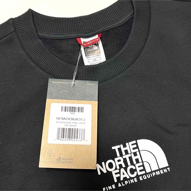 新品 海外限定 THE NORTH FACE  スウェット メンズ Sサイズ