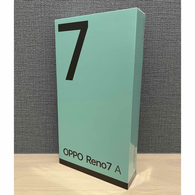 OPPO(オッポ)のOPPO Reno7a  ドリームブルー　新品未使用・未開封 スマホ/家電/カメラのスマートフォン/携帯電話(スマートフォン本体)の商品写真