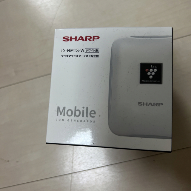 SHARP(シャープ)のSHARP IG-NM1S-W スマホ/家電/カメラの冷暖房/空調(その他)の商品写真