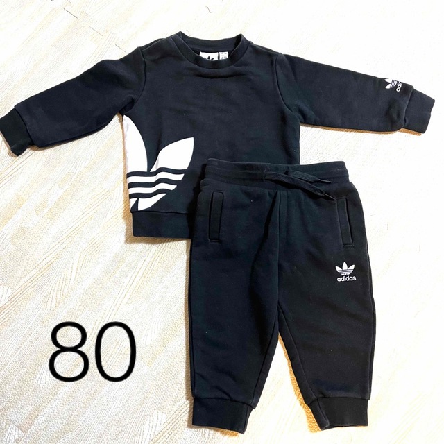 Originals（adidas）(オリジナルス)のadidas original  スウェットセットアップ 80 キッズ/ベビー/マタニティのベビー服(~85cm)(その他)の商品写真