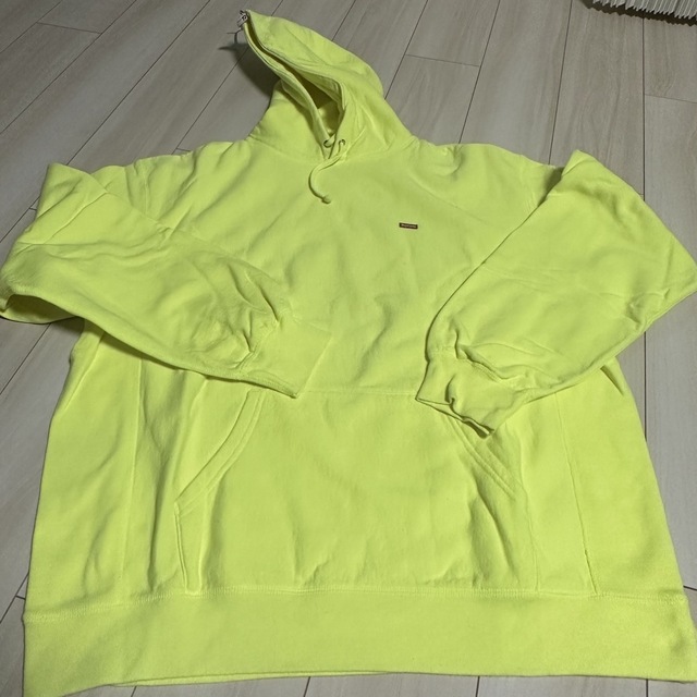 supreme small BOX hooded sweat