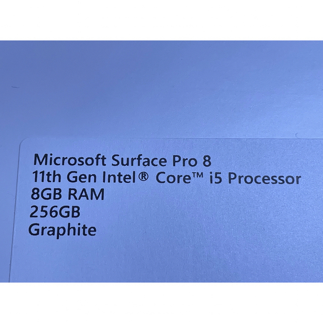 Surface Pro8 i5/8GB/256GB 純正キーボード スリムペン2