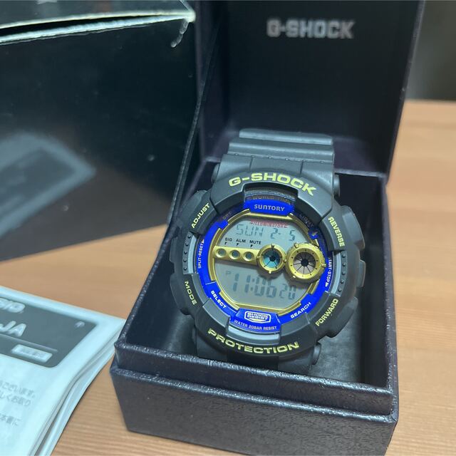 カシオ G-SHOCK 限定モデル　サントリープレミアムモルツコラボ　黒