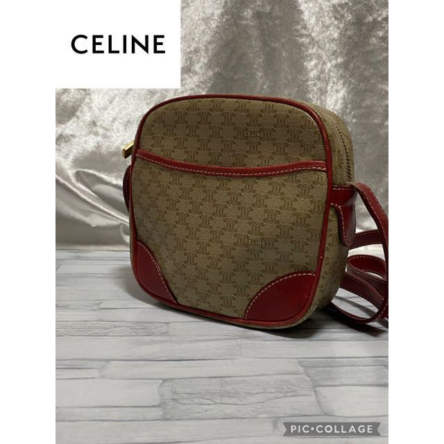 CELINE オールドセリーヌ　マカダム　ミニショルダー　ヴィンテージ