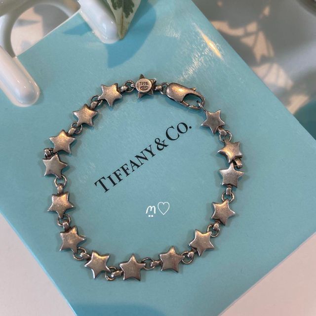 正規激安 ティファニー パフスターチェーンブレスレット シルバー