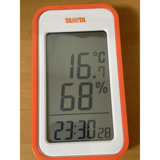 タニタ　湿度計(置時計)