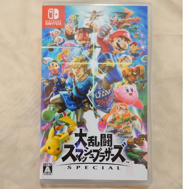 任天堂(ニンテンドウ)の大乱闘スマッシュブラザーズ SPECIAL Switch エンタメ/ホビーのゲームソフト/ゲーム機本体(家庭用ゲームソフト)の商品写真