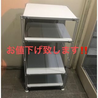 MUJI (無印良品) - 無印良品 オーク材キャビネットガラス扉(引戸) 幅