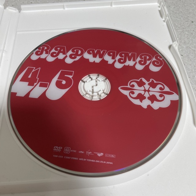 RADWIMPS　4．5 DVD エンタメ/ホビーのDVD/ブルーレイ(舞台/ミュージカル)の商品写真