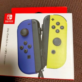 ニンテンドースイッチ(Nintendo Switch)のジョイコン　Switch　ブルー＆ネオンイエロー　新品未使用(その他)