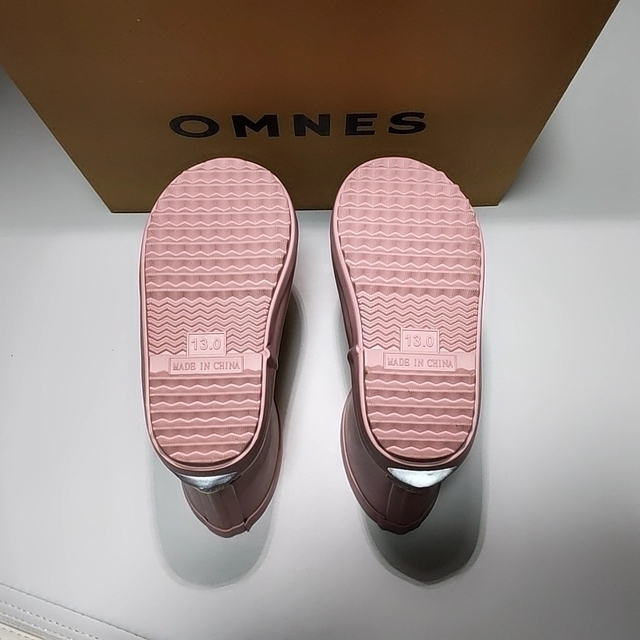 OMNES(オムネス)のOMNES キッズラバーレインブーツ キッズ/ベビー/マタニティのベビー靴/シューズ(~14cm)(長靴/レインシューズ)の商品写真