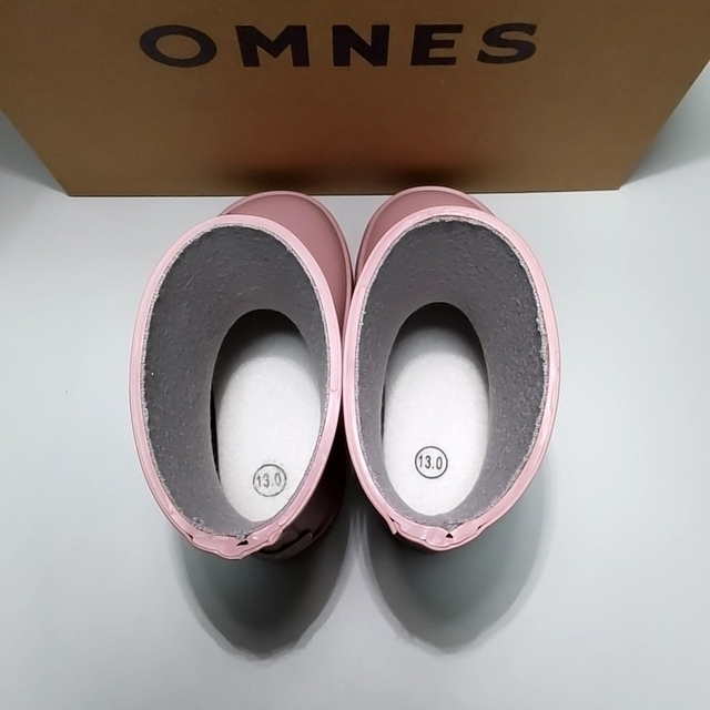 OMNES(オムネス)のOMNES キッズラバーレインブーツ キッズ/ベビー/マタニティのベビー靴/シューズ(~14cm)(長靴/レインシューズ)の商品写真