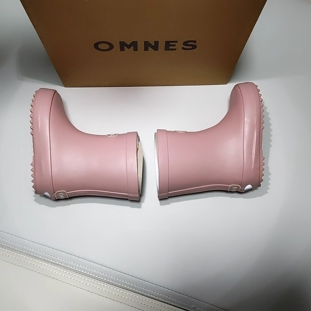 OMNES(オムネス)のOMNES キッズラバーレインブーツ キッズ/ベビー/マタニティのベビー靴/シューズ(~14cm)(長靴/レインシューズ)の商品写真