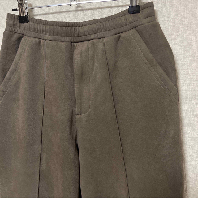 BEAMS(ビームス)のBEAMS  ブラウンスエードパンツ　size S メンズのパンツ(スラックス)の商品写真