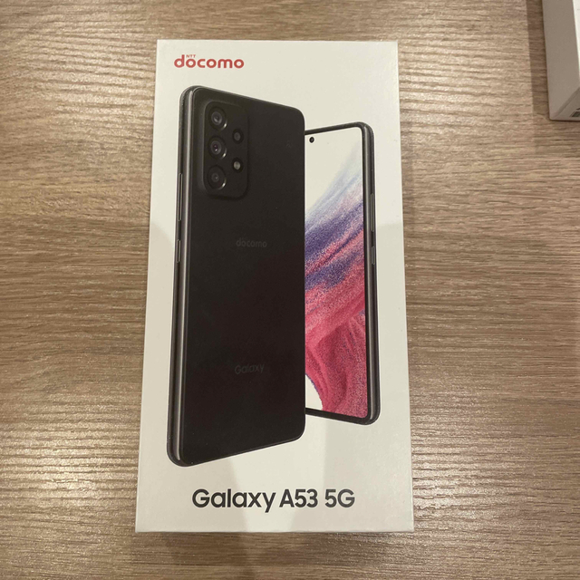 Galaxy A53 5G オーサムブラック 128 GBスマートフォン/携帯電話