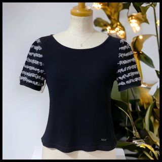 ルネ Rene 19AW 長袖 ニット セーター S オフホワイト IBO35 ...