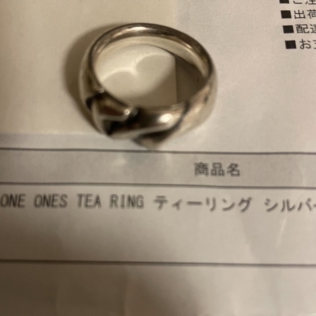 LONE ONES(ロンワンズ)のLONE ONES ロンワンズ TEA RINGティー リング メンズのアクセサリー(リング(指輪))の商品写真