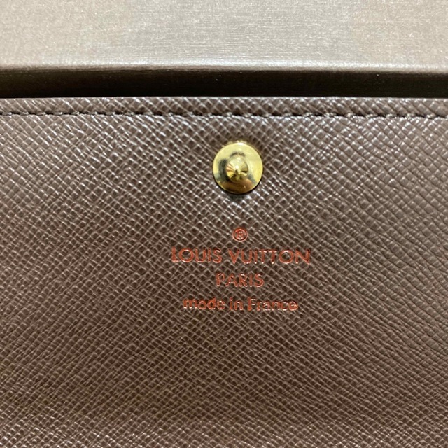 LOUIS VUITTON(ルイヴィトン)のLOUIS VUITTON ルイ ヴィトン ポルトフォイユサラ ダミエ エベ レディースのファッション小物(財布)の商品写真