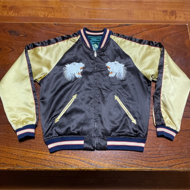 テーラー東洋　スカジャン　リバーシブル　M品番　スーベニアジャケット　ビンテージ