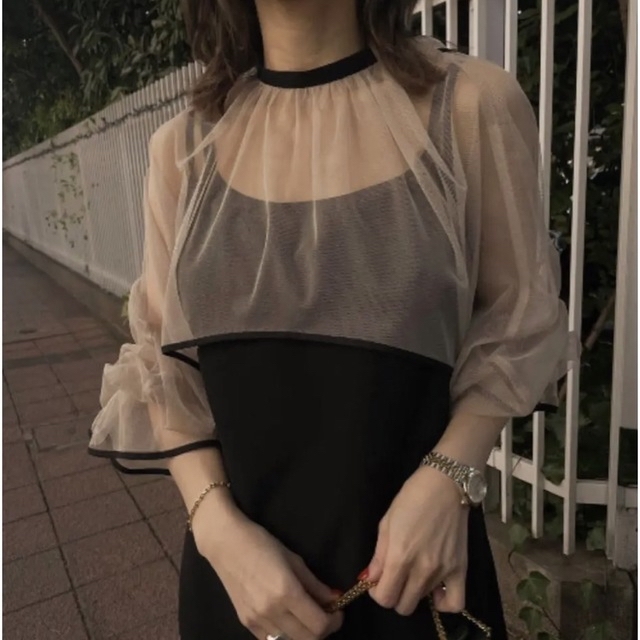 ◾️新品タグ付き♡正規品◾️アメリMANY WAY AIRY VEIL DRESS