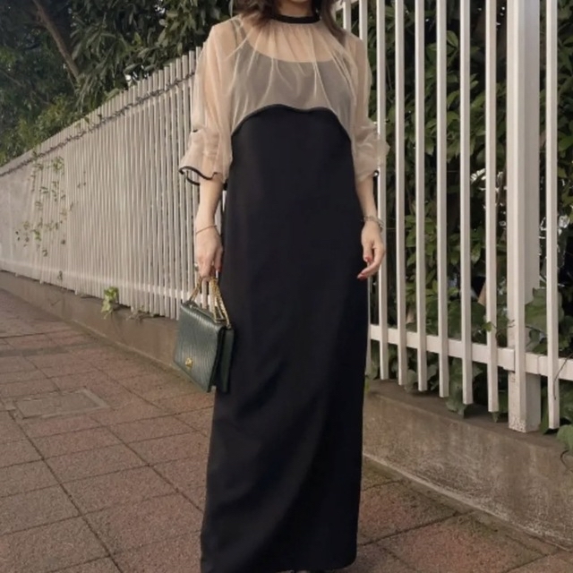 Ameri VINTAGE - MANY WAY AIRY VEIL DRESS アメリ アメリヴィンテージ