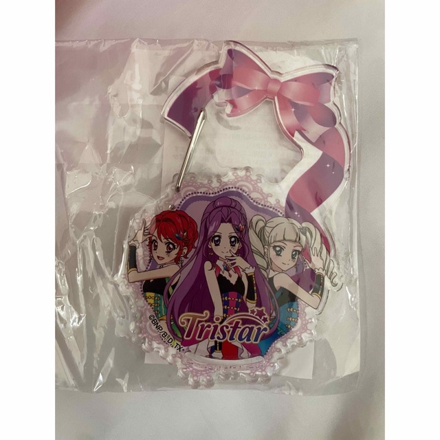 アイカツ!(アイカツ)のアイカツ トライスター カラビナ アクリルキーホルダー ユリカ 美月 かえで エンタメ/ホビーのおもちゃ/ぬいぐるみ(キャラクターグッズ)の商品写真