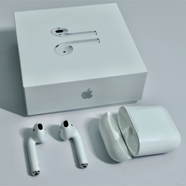 AirPods 第2世代 (マイク壊) セット Apple 正規品
