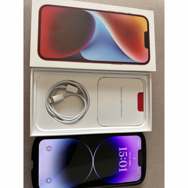 iPhone(アイフォーン)のiPhone14 plus 超美品 スマホ/家電/カメラのスマートフォン/携帯電話(スマートフォン本体)の商品写真
