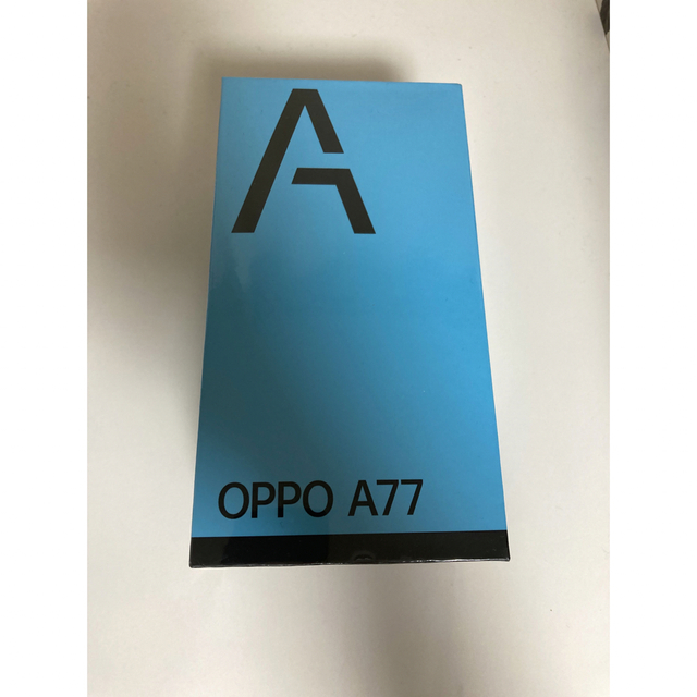 OPPOシリーズ名OPPO A77 ブルー SIMフリー