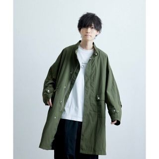 ジュンレッド(JUNRED)の【カーキ（36）】こめ*JUNRed オーバーナイロンモッズコート(モッズコート)