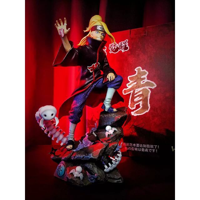 ナルト 暁 デイダラ ガレージキット 塗装済み完成品 フィギュア-