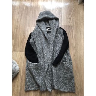 トラッツォドンナ(TRAZZO DONNA)のニットコート　厚手カーディガン(ニットコート)