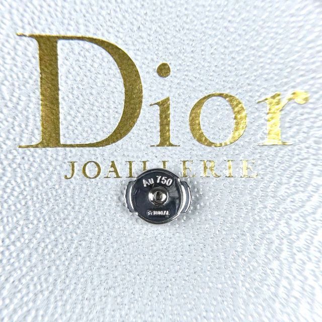 Dior(ディオール)の【超美品】DIOR ミミローズ ピアス WG 18k ダイヤ 0.13ct レディースのアクセサリー(ピアス)の商品写真