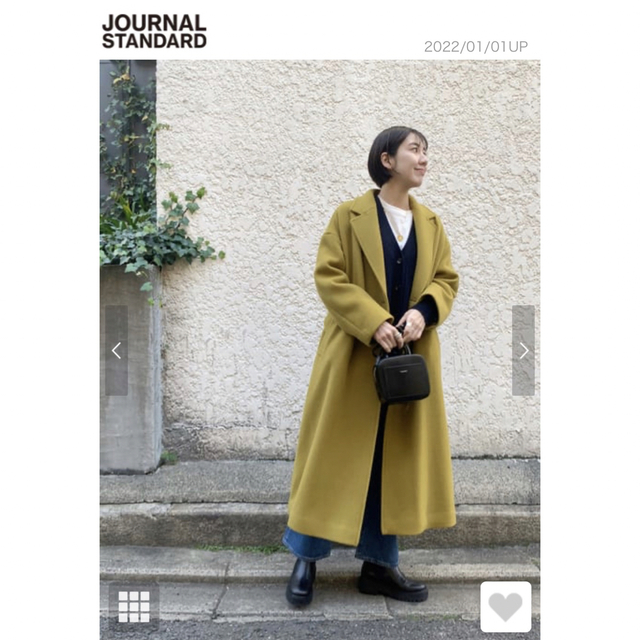 JOURNAL STANDARD 大人気ダブルモッサロングコート