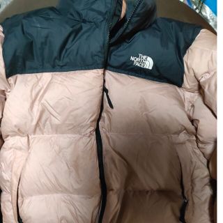 ノースフェイス(THE NORTH FACE) ダウンジャケット(メンズ)(ピンク