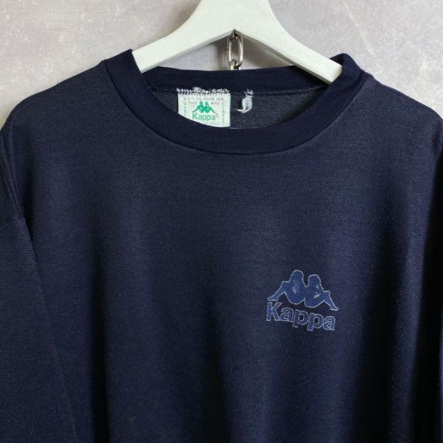 Kappa(カッパ)のKAPPA 90s ビンテージセーター ネイビー ワンポイント メンズのトップス(ニット/セーター)の商品写真