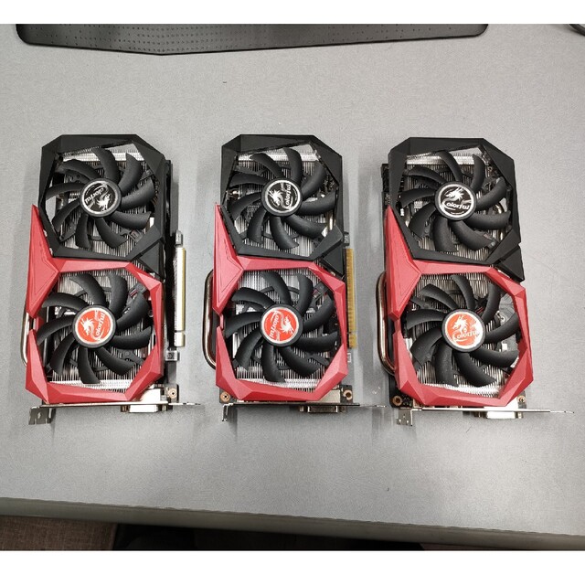 Colorful GeForce GTX 1660 SUPER NB 6G　3つ