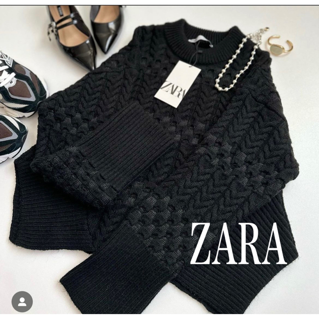 ZARA★完売リブスリーブデザインニットセーター UNIQLO GU