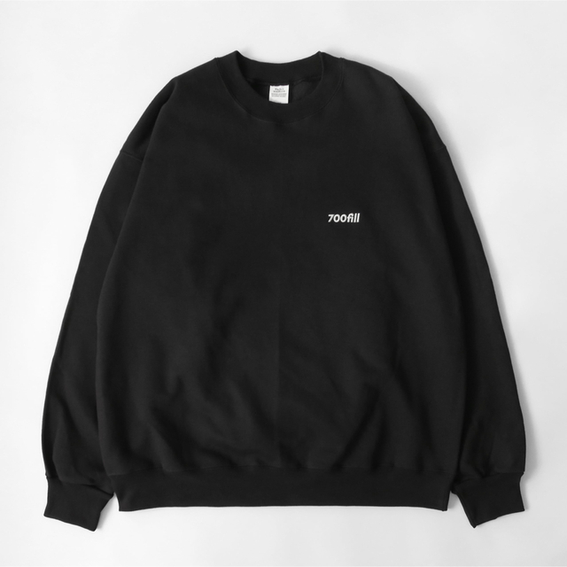 700FILL Embroidered Small Payment スウェット