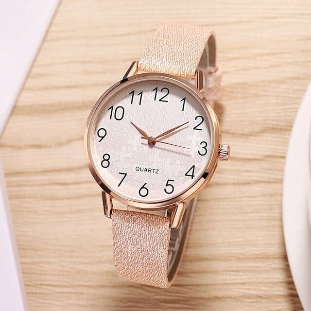 【人気商品】レディース ピンク 腕時計 クォーツ お洒落 時計