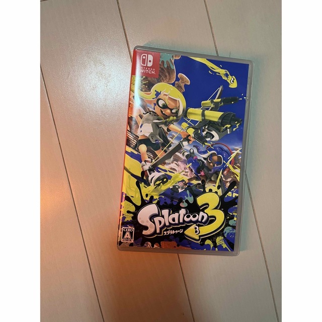 Nintendo Switch(ニンテンドースイッチ)のスプラトゥーン３　ほぼ新品 エンタメ/ホビーのゲームソフト/ゲーム機本体(家庭用ゲームソフト)の商品写真