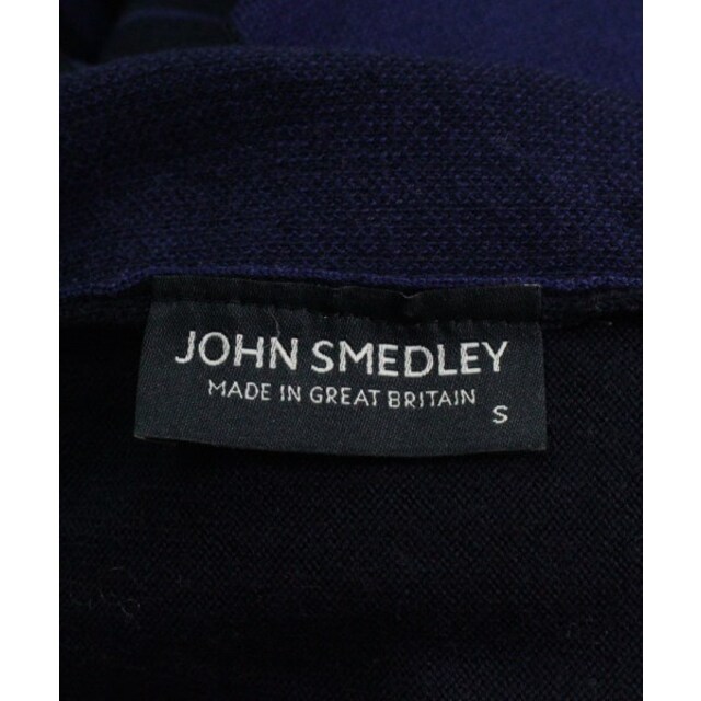 JOHN SMEDLEY(ジョンスメドレー)のJOHN SMEDLEY ジョンスメドレー ニット・セーター S 紺 【古着】【中古】 メンズのトップス(ニット/セーター)の商品写真