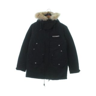 uniform experiment - uniform experiment モッズコート 1(S位) 黒 【古着】【中古】