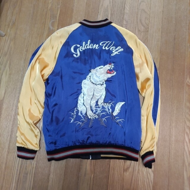クローズ×WORST金狼スカジャン（坊屋春道モデル）ブルーL メンズのジャケット/アウター(スカジャン)の商品写真