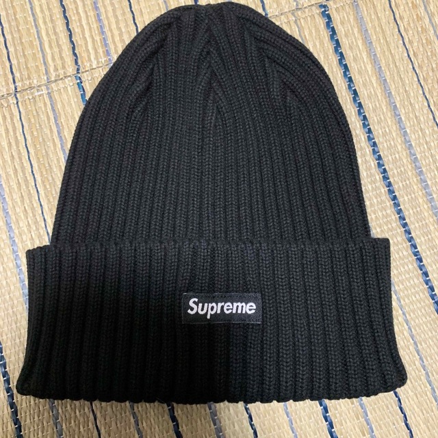 Supreme Overdyed Beanie Black 22ss