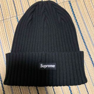 シュプリーム(Supreme)のSupreme Overdyed Beanie Black 22ss(ニット帽/ビーニー)