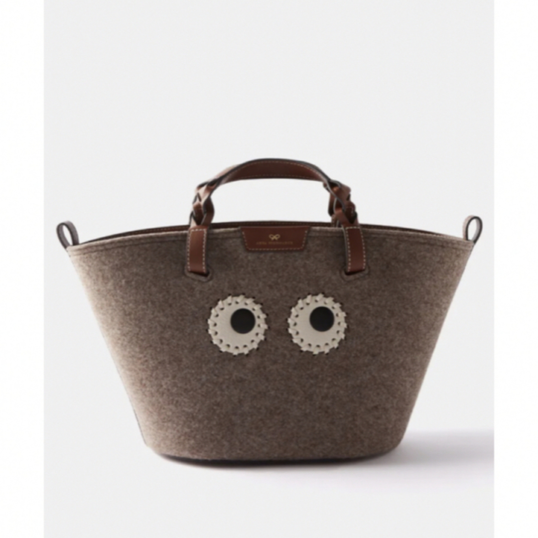 ANYA HINDMARCH(アニヤハインドマーチ)のアニヤハインドマーチ  EYES アイズ トートバッグ　フェルト　スモール　新品 レディースのバッグ(トートバッグ)の商品写真