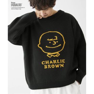 ジャーナルスタンダードレリューム(JOURNAL STANDARD relume)のPEANUTS by relume ピーナッツ 別注 ダブル ジャガードニット(ニット/セーター)